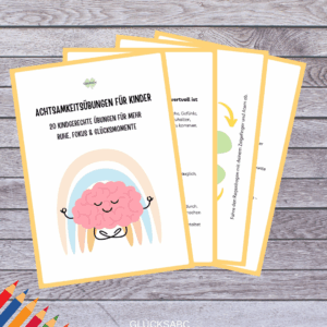 20 Achtsamkeitsübungen für Kinder